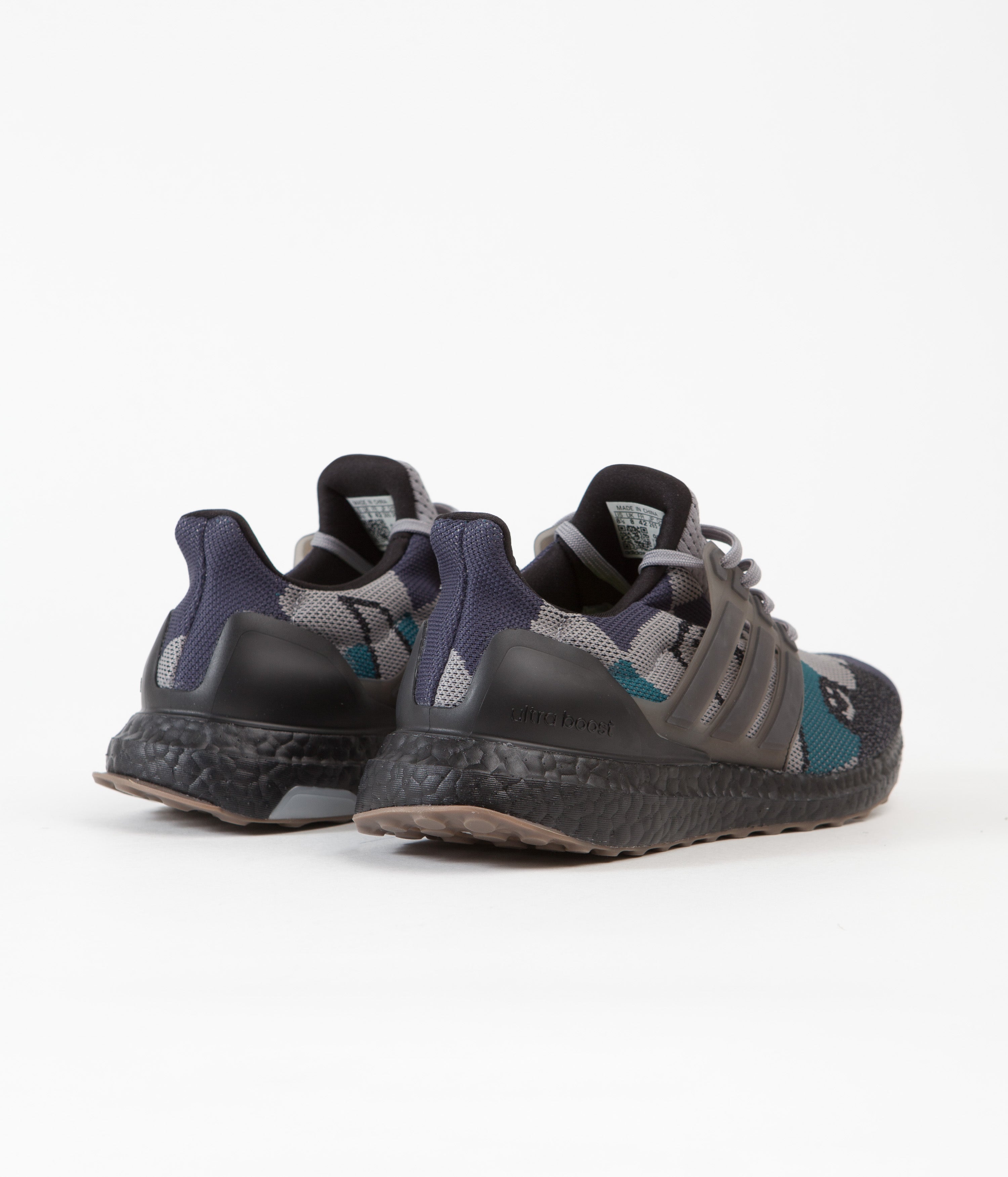 Adidas Gonz Ultra Boost Running Shoes for Men & Women - Grey Three / Core Black / Shadow Navy - Lightweight Comfortable Sneakers for Jogging, Gym & Casual Wear