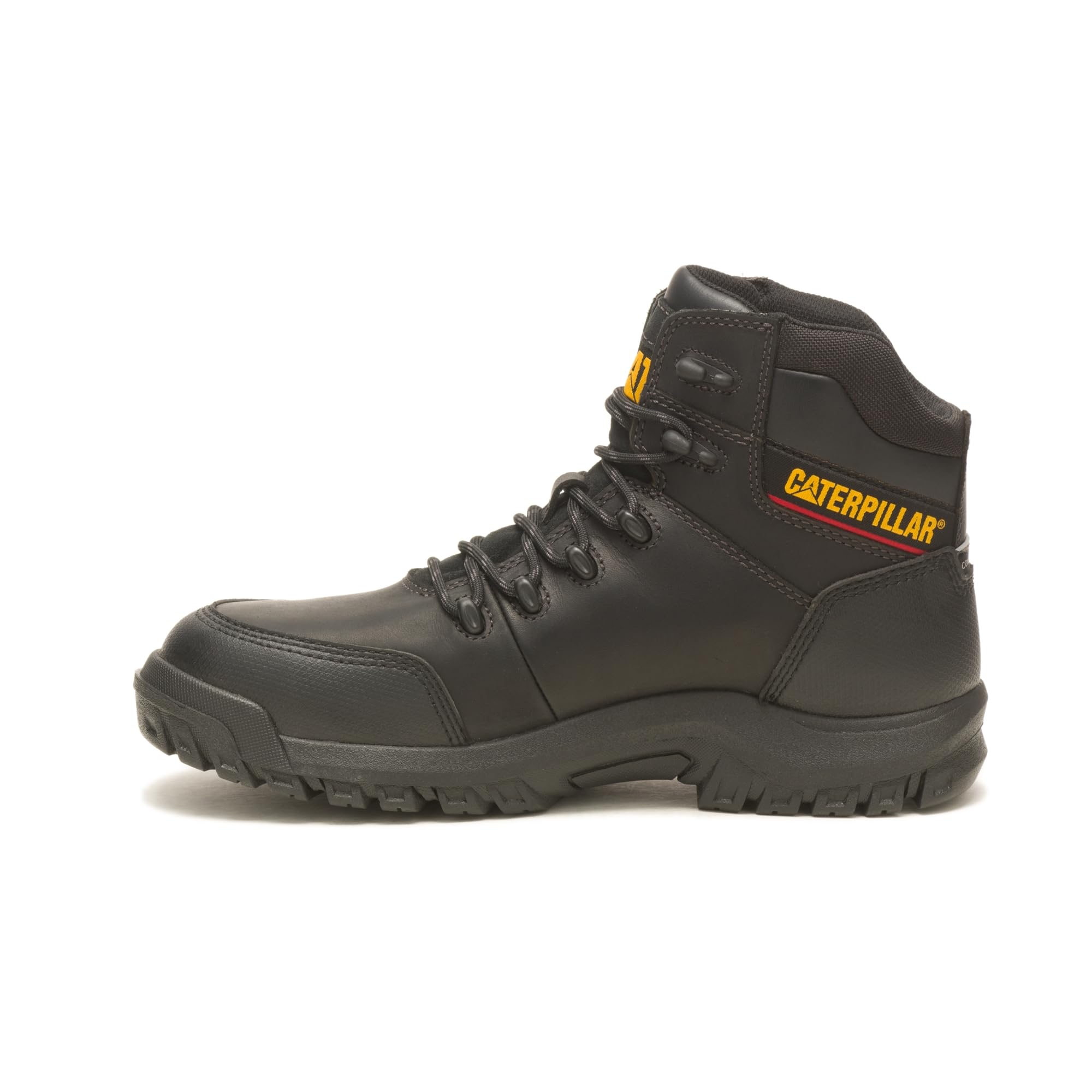 Cat Footwear Men's Resorption Composite Toe Waterproof Industrial Work Boots - Durable Safety Shoes for Construction, Warehouse & Outdoor Work