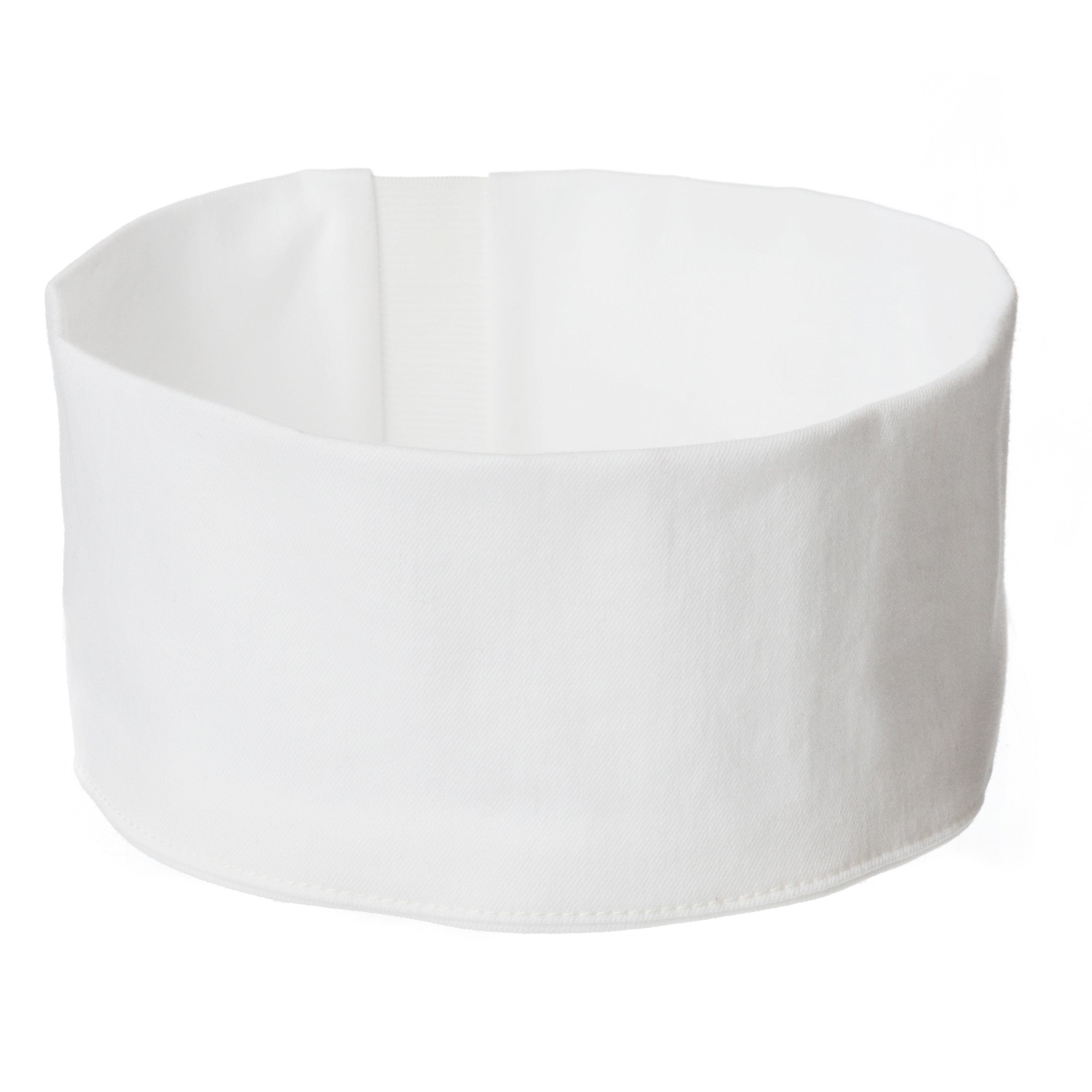 Breathable White Cotton Sports Headband for Women & Men - Sweat Absorbing Workout Headband for Running, Yoga, Gym & Tennis