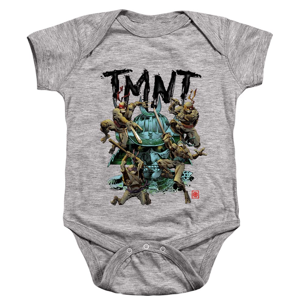 LOGOVISION TMNT Teenage Mutant Ninja Turtles Feudal Japan Unisex Baby Bodysuit - Cute Infant Snap Suit for Newborns & Toddlers - Perfect for Playtime, Costume Parties & Photo Shoots