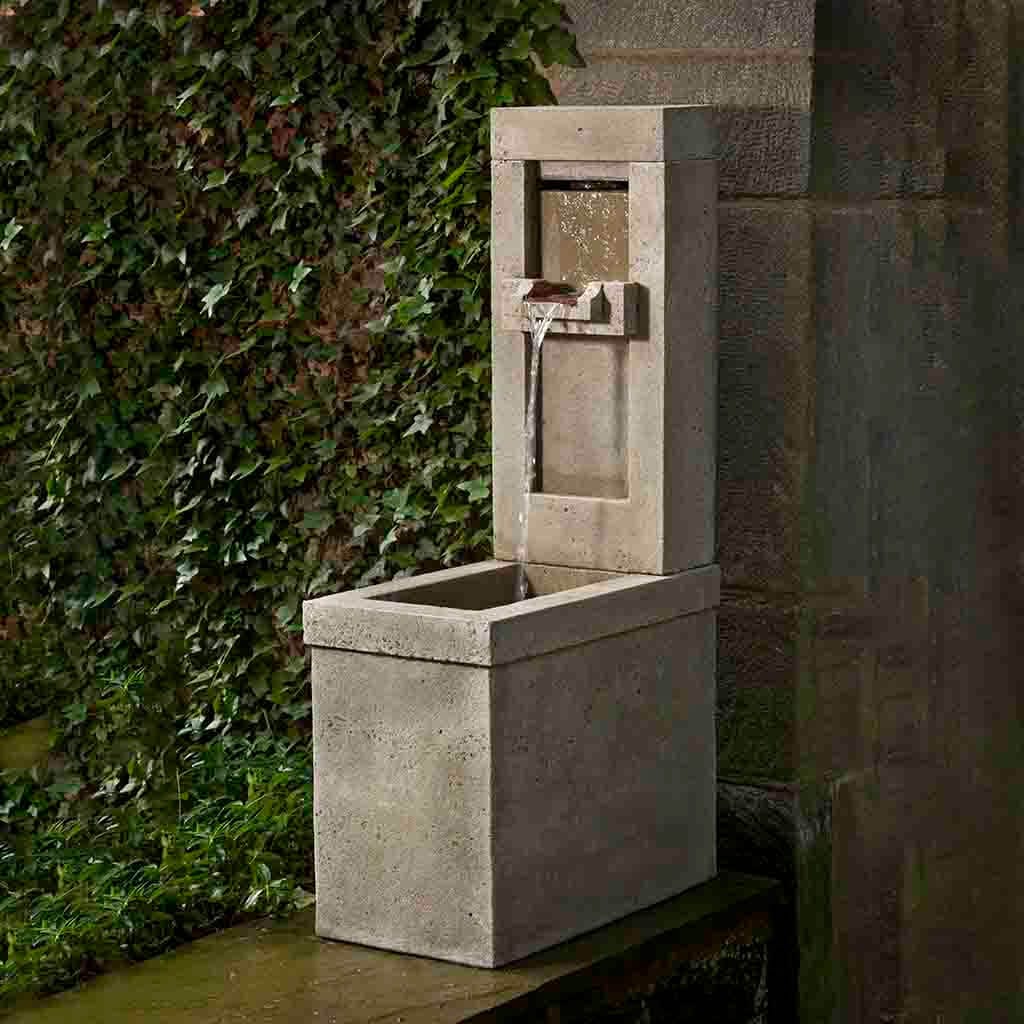 Campania International Lucas Fountain - Classic Outdoor Garden Water Fountain for Patio, Yard, and Landscape Decor - Perfect for Backyard, Poolside, and Terrace Ambiance