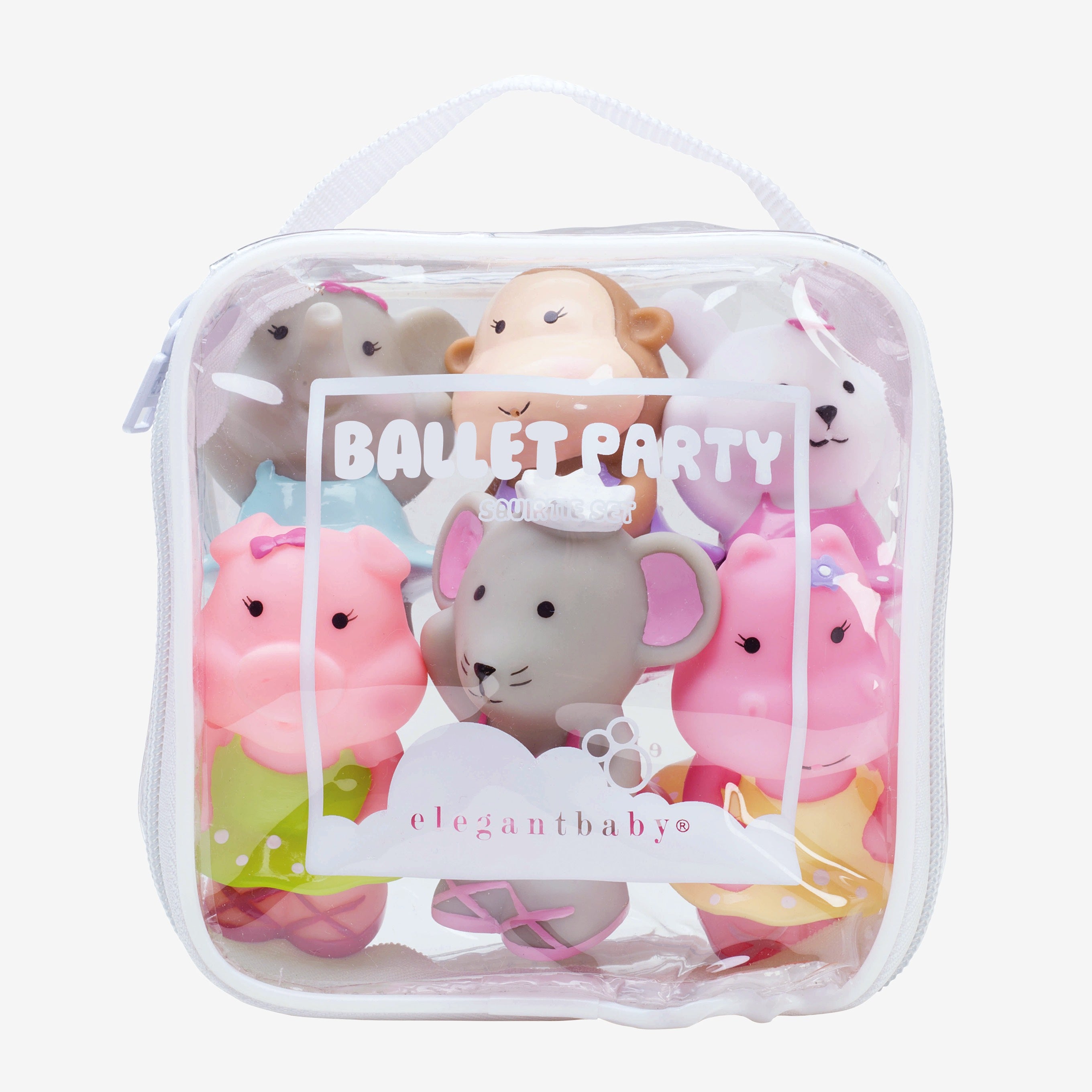 Ballet Party Squirtie Baby Bath Toys - Fun & Safe Bathtime Play for Toddlers & Infants - Perfect for Sensory Play & Water Learning