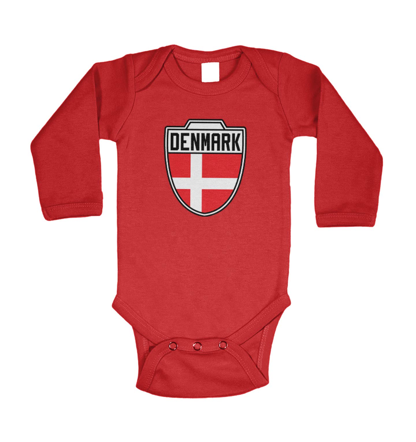Haase Unlimited Denmark Soccer Jersey - Official Country Football Crest Bodysuit for Men & Women | Perfect for Match Day, Training & Fan Support