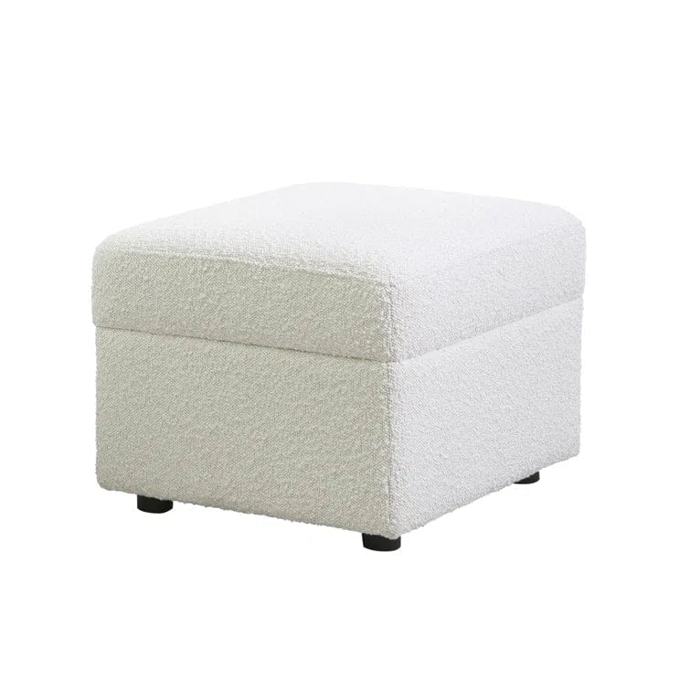 Second Story Home Soho Ottoman - Modern Storage Ottoman with Tufted Top for Living Room, Bedroom & Home Decor | Versatile Footrest, Coffee Table & Seating Solution