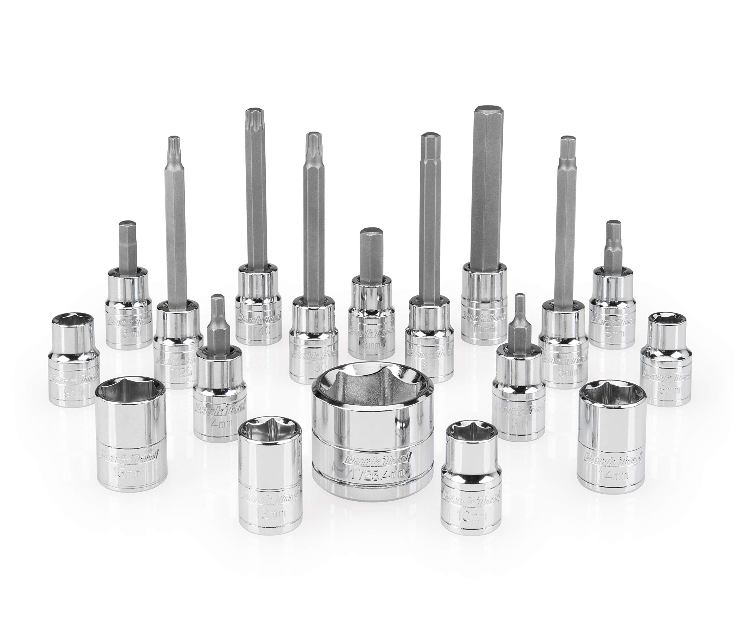 Park Tool SBS-1.2 Professional Bike Repair Socket and Bit Set - 1/4