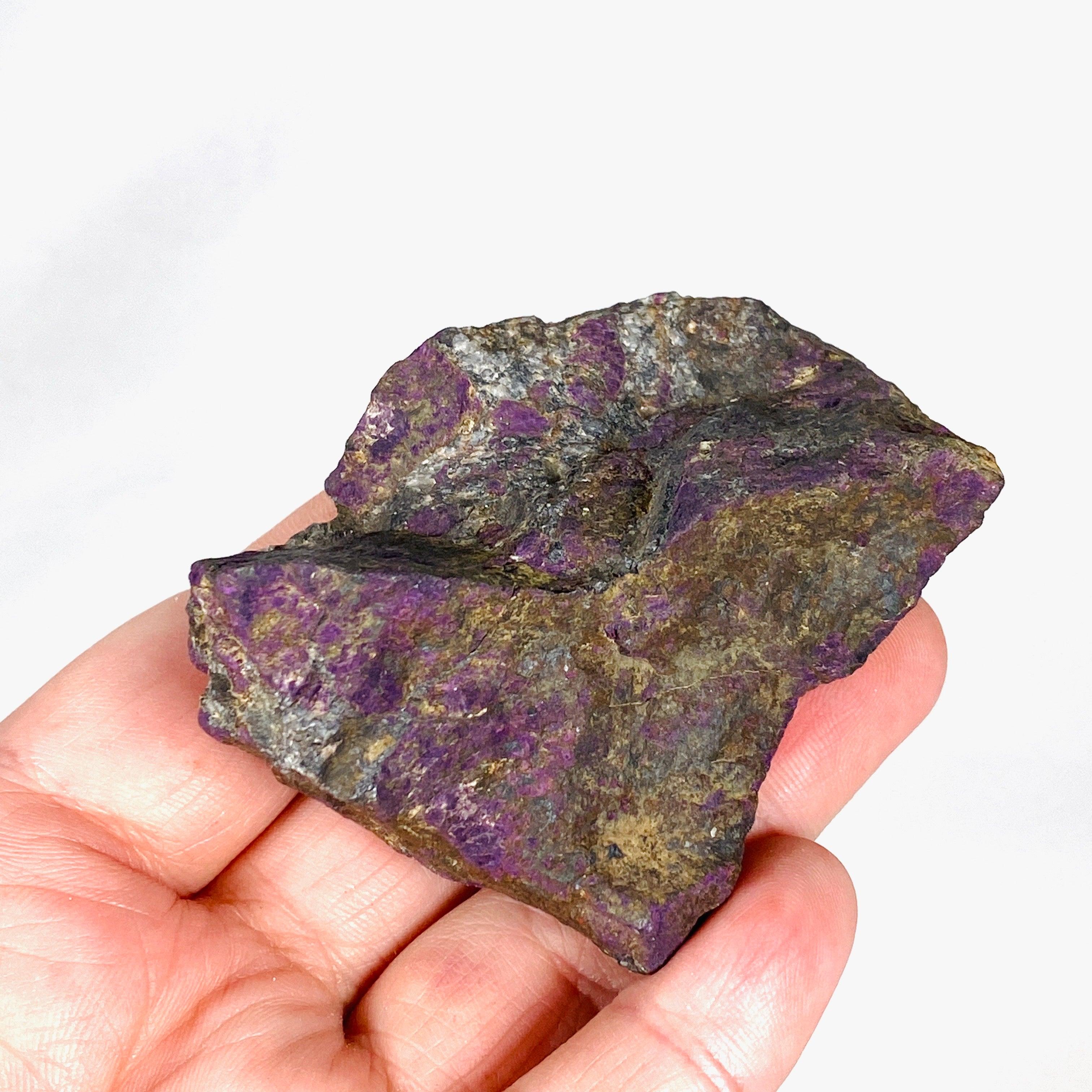 Purpurite Raw Crystal Stone - Natural Healing Crystal for Meditation, Energy Work & Spiritual Growth - Perfect for Home Decor, Jewelry Making & Crystal Collections