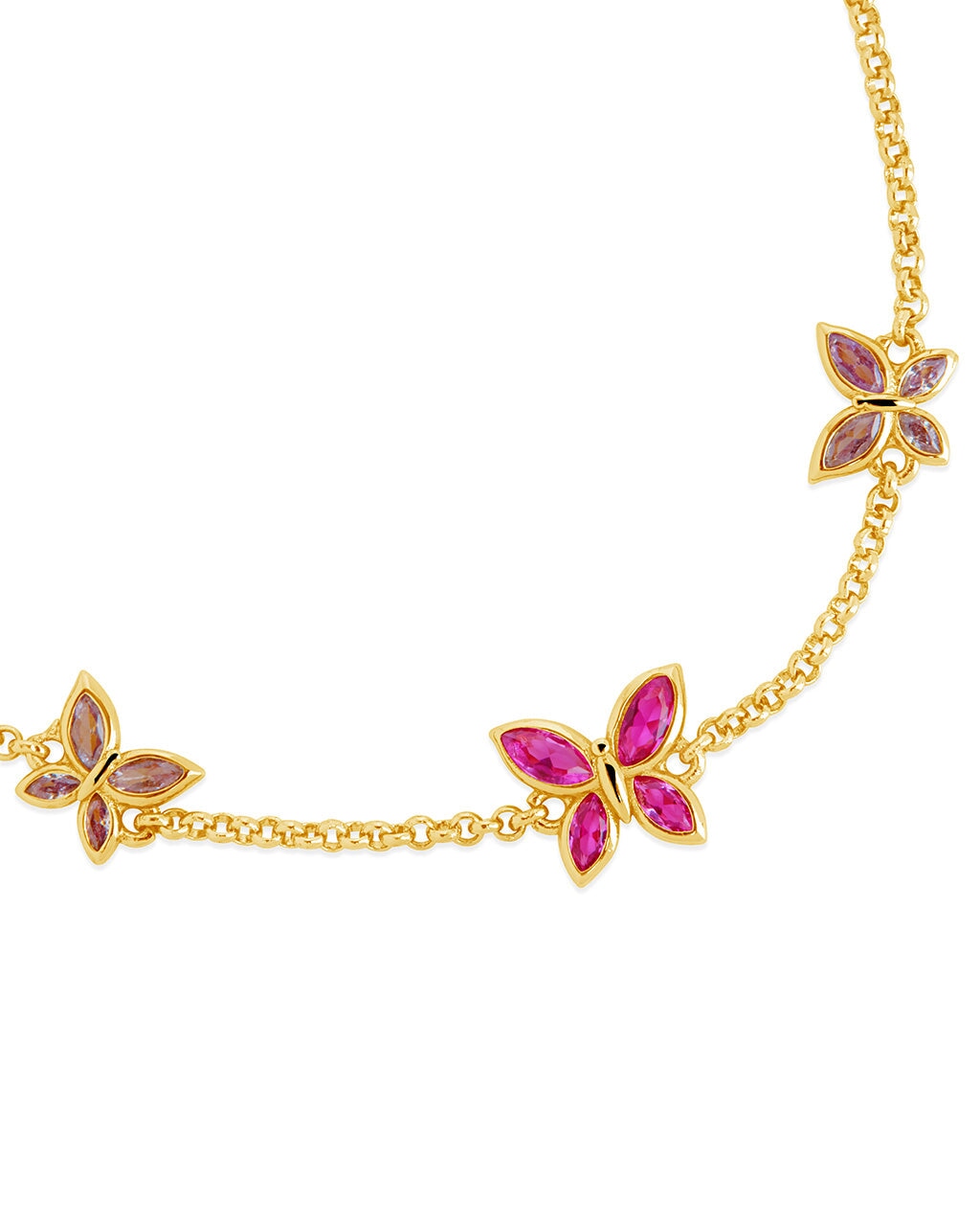 Elegant Caria CZ Butterfly Bolo Bracelet for Women - Adjustable Boho Chic Jewelry Gift for Party, Wedding & Everyday Wear