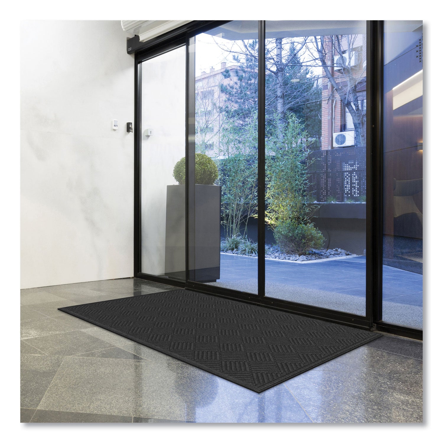 Apache Mills® Ecomat Crosshatch Entry Mat - 48