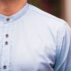 Premium Blue Cotton Shirt for Men by Cavani Spillo - Comfortable & Stylish Casual Wear for Office, Business & Outdoor Events