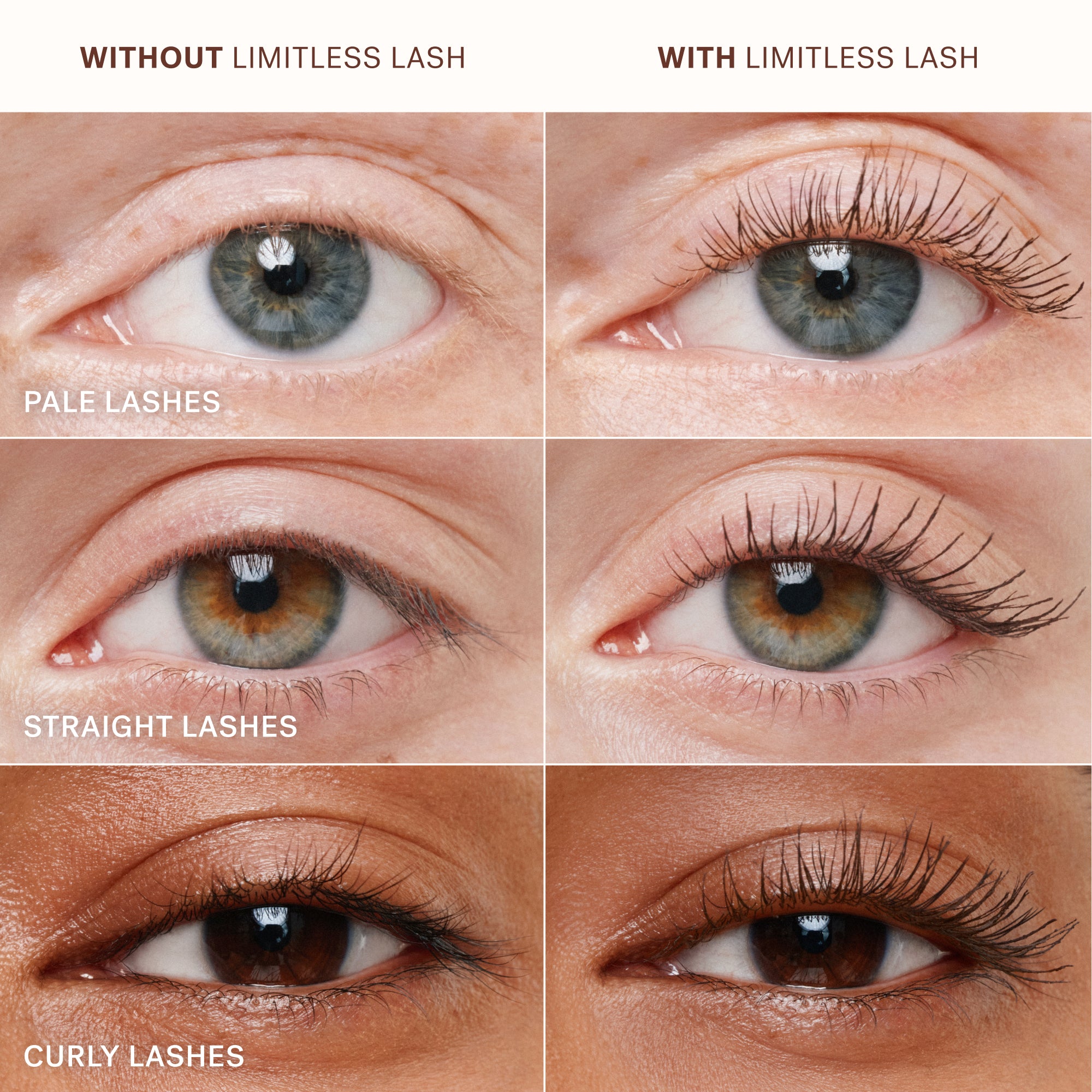 Limitless Lash Mascara - Clean Lengthening & Volumizing Mascara for Natural Look | Perfect for Daily Wear, Special Occasions & Sensitive Eyes