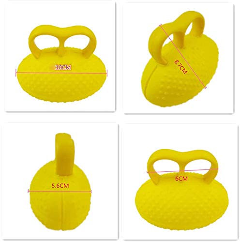 Finger Grip Ball for Stroke Hemiplegia Rehabilitation - Soft Hand Finger Strength Massage Training Equipment for Home Therapy and Recovery