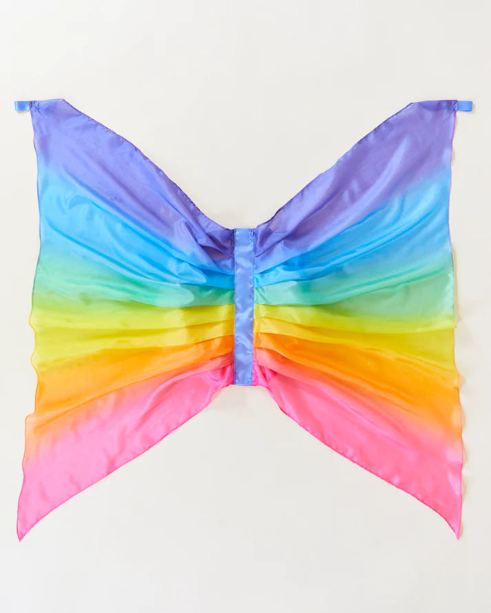 Sarah's Silks Wings - Premium Play Silk Wings for Kids Dress Up & Imaginative Play - Perfect for Fairy, Angel, and Butterfly Costumes