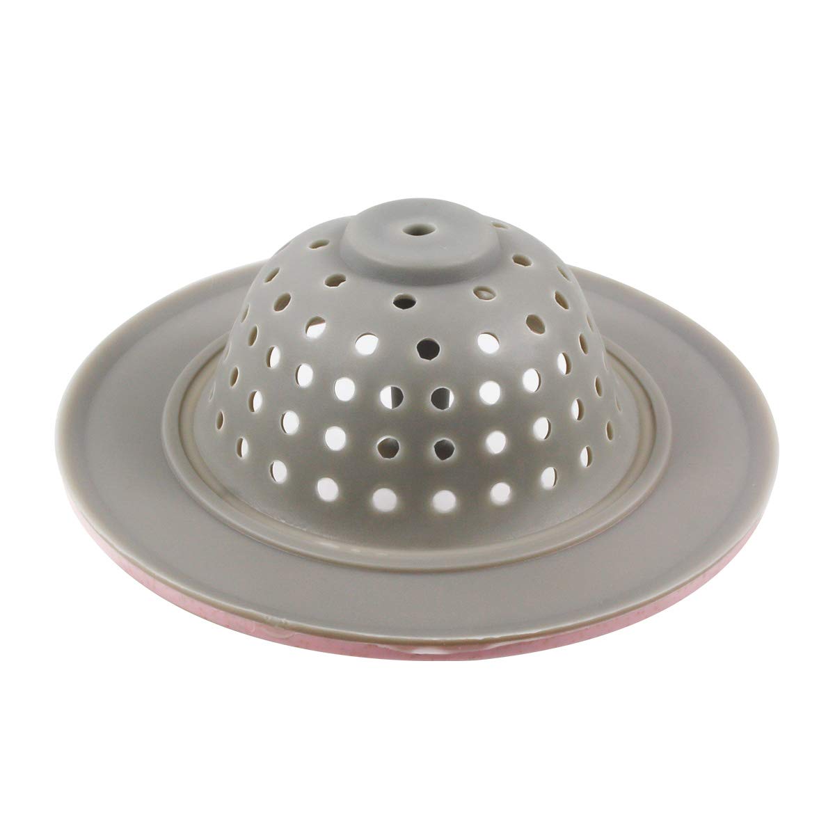 Premium Silicone Sink Strainer - 4 Pack Pink Drain Catcher for Kitchen Sink, Dishwasher Safe Garbage Disposal Cover - Perfect for Food Scraps, Hair & Debris Prevention in Bathroom & Kitchen Sinks
