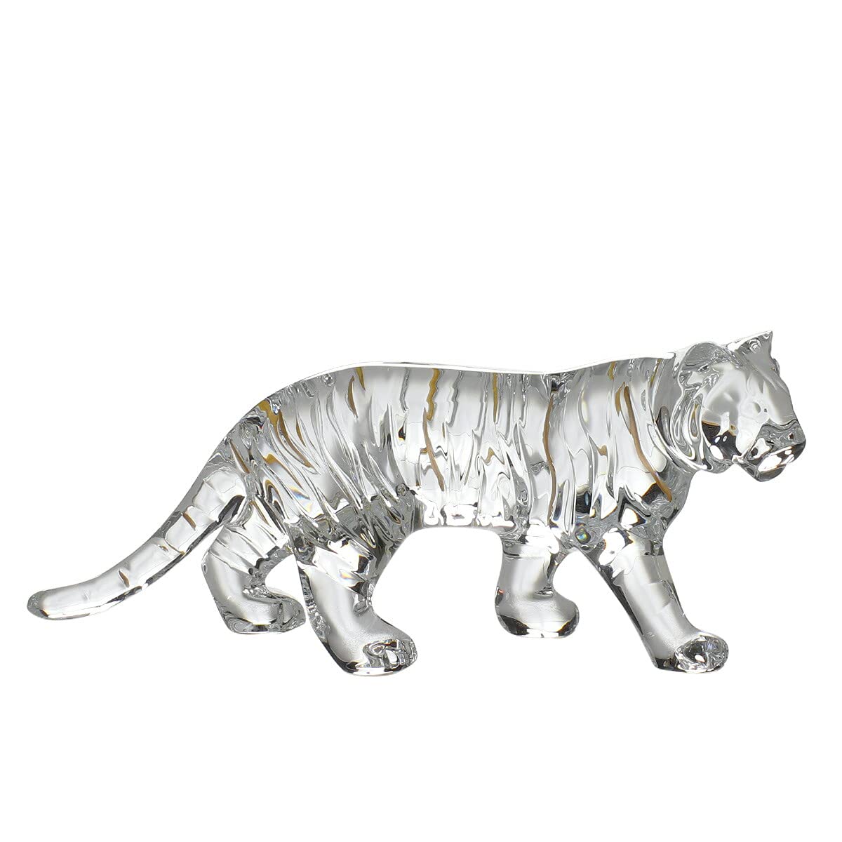 Baccarat Clear & Gold 2022 Zodiac Tiger Figurine - 7.1