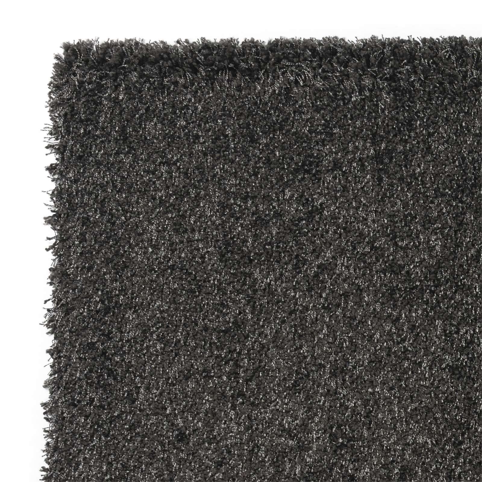 Premium Soft Shaggy Carpet Area Rug - 4x5 Feet Plush Dark Gray - Perfect for Living Room, Bedroom & Nursery Cozy Decor