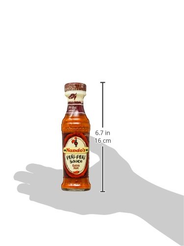 Nando's Extra Hot Peri-Peri Sauce - 125ml | Authentic African Chili Pepper Hot Sauce for Grilling, Marinades & Cooking | Perfect for Chicken, Wings & BBQ