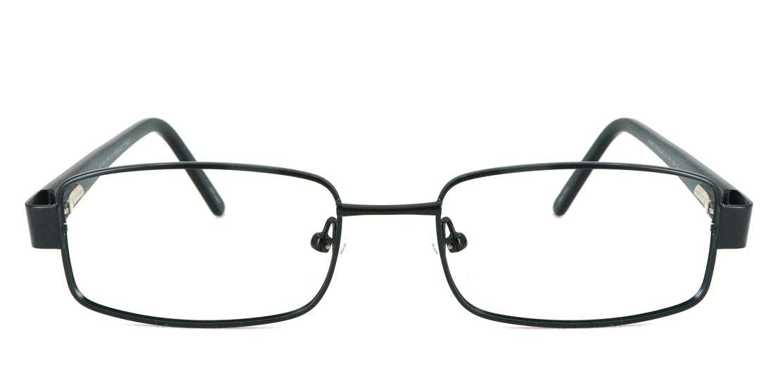 Premium Rectangular Metal Plastic Reading Glasses Frame S7252 - Lightweight Durable Eyewear for Reading, Office & Daily Use