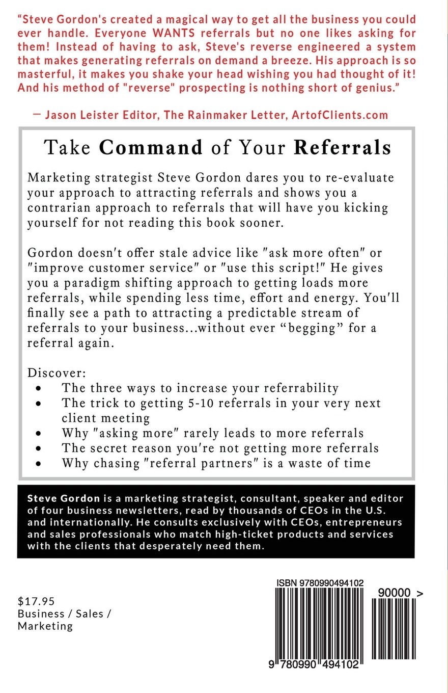 Unstoppable Referrals System - 10X Your Referrals with Half the Effort | Boost Business Growth & Sales Conversions