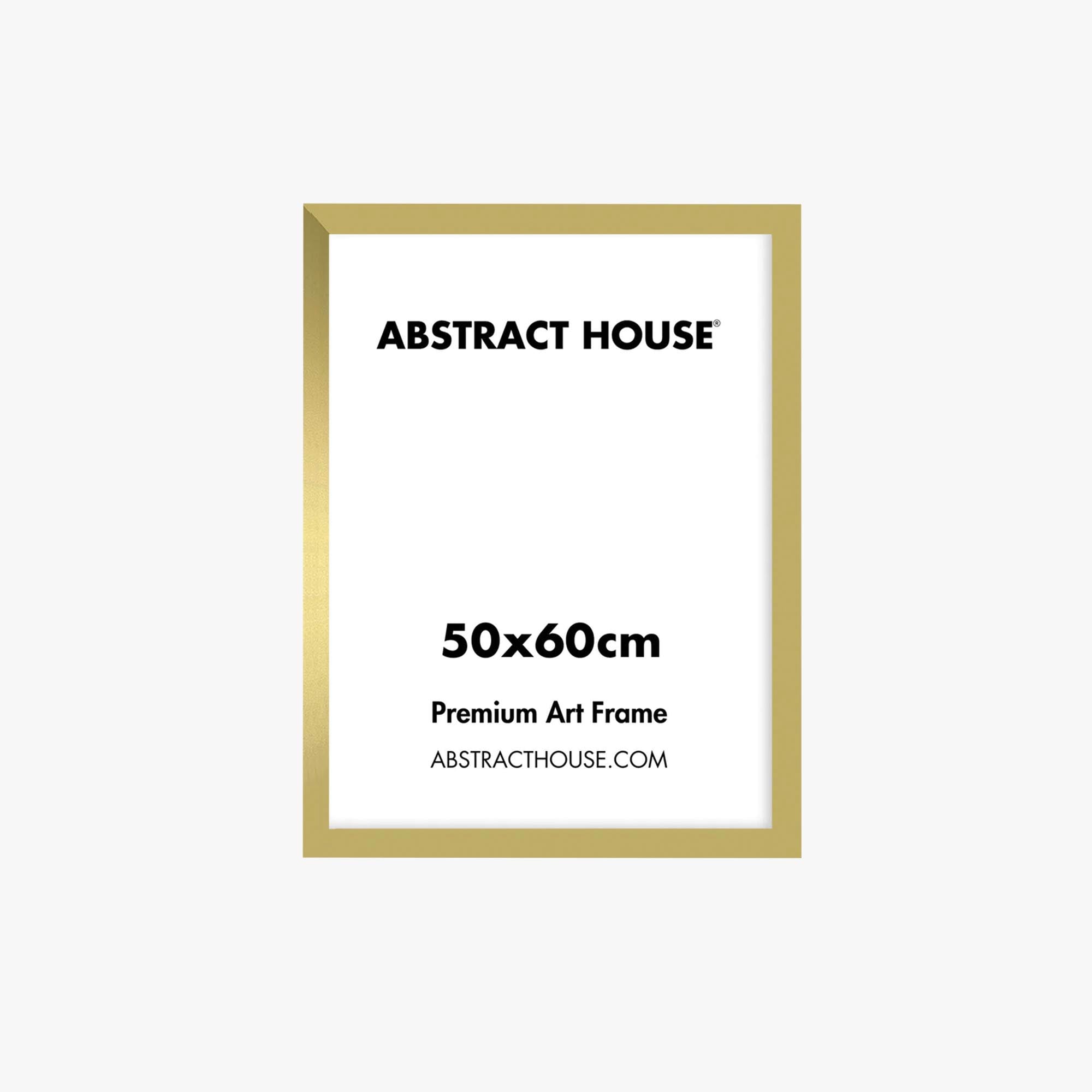 50 x 60 cm Wooden Picture Frame - Premium Solid Wood Photo Frame for Wall Art, Home Decor, and Office Display - Perfect for Family Photos, Canvas Prints, and Artwork