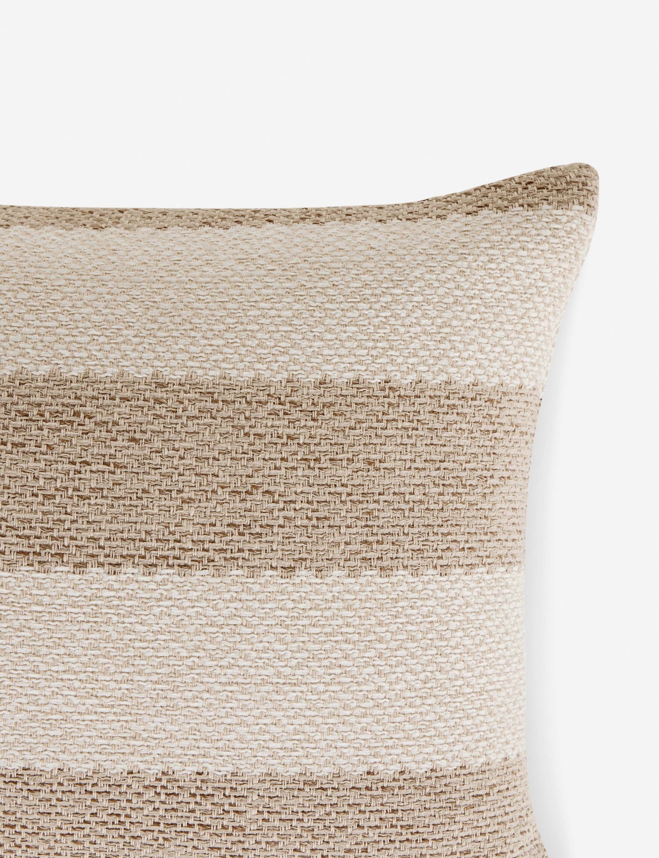 Ashby Indoor Outdoor Pillow - Waterproof & UV Resistant Cushion for Patio, Sofa, Bed - Perfect for Home, Garden, and Poolside Relaxation