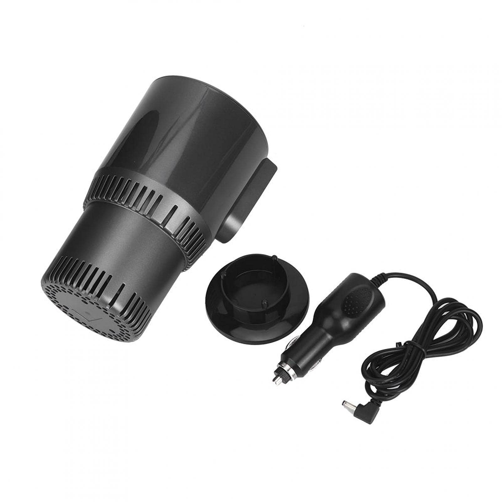 AQXREIGHT 12V Smart Electric Travel Mug - Aluminum Heating & Cooling Cup for Car, Home, Office - Ideal for Coffee, Tea & Beverages on the Go