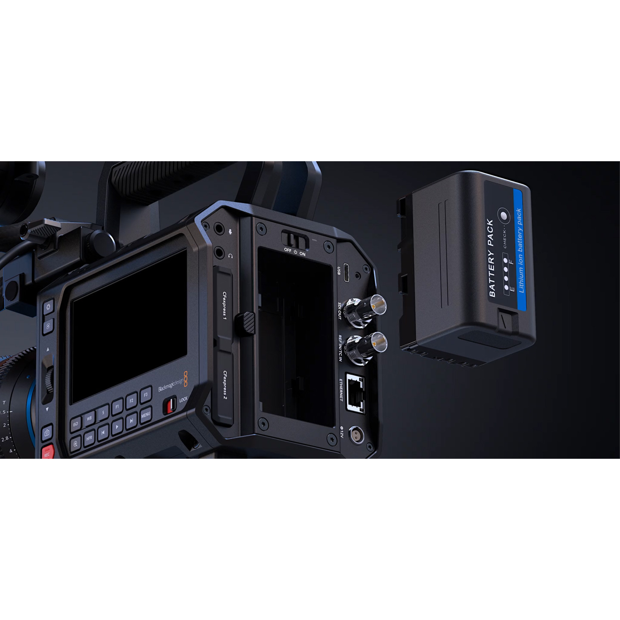 Blackmagic Design PYXIS 6K Cinema Box Camera with PL Mount - Professional 6K Digital Film Camera for Cinematography, Documentary & Studio Production