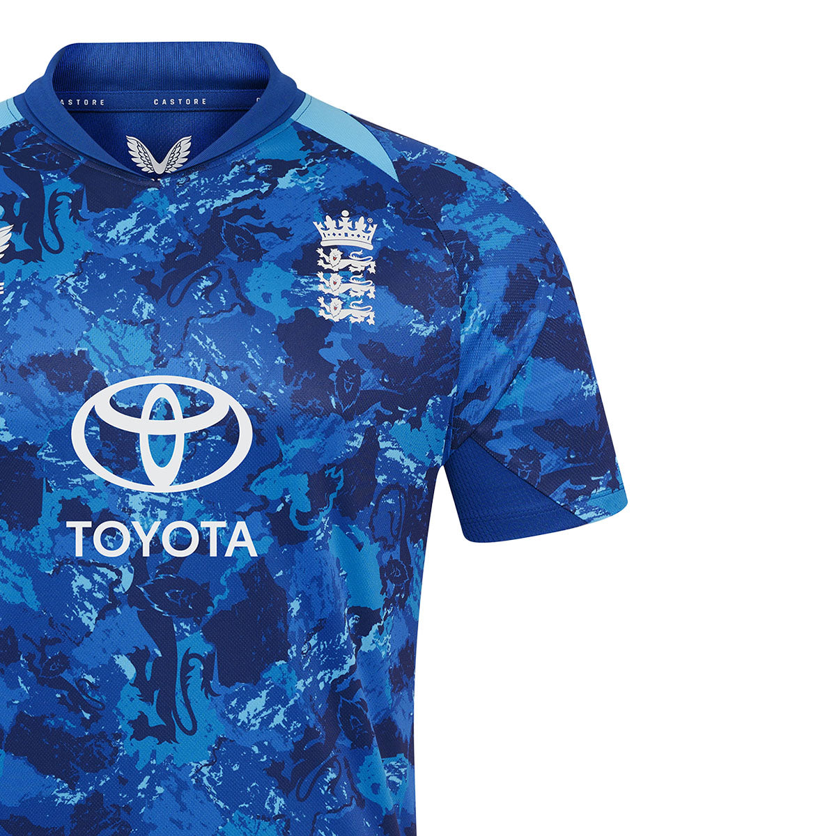 ECB ODI Replica Short Sleeve Shirt for Men - 2025 Edition | Authentic Cricket Jersey for Fans & Players | Perfect for Matches, Training & Casual Wear