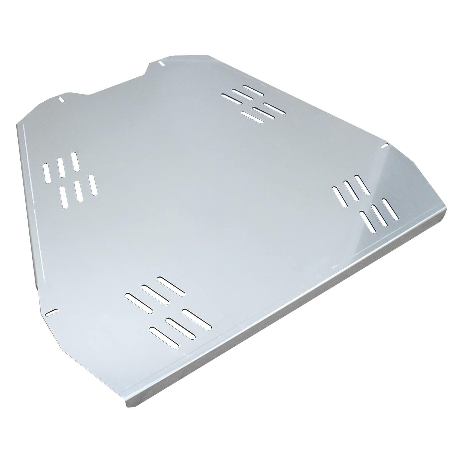 Premium Catalytic Converter Shield Guard for 2007-2021 Toyota Tundra & Sequoia - Anti-Theft Protection, Durable Stainless Steel Cover - Silver Finish | Prevent Catalytic Converter Theft for Secure Parking & Long-Term Vehicle Protection