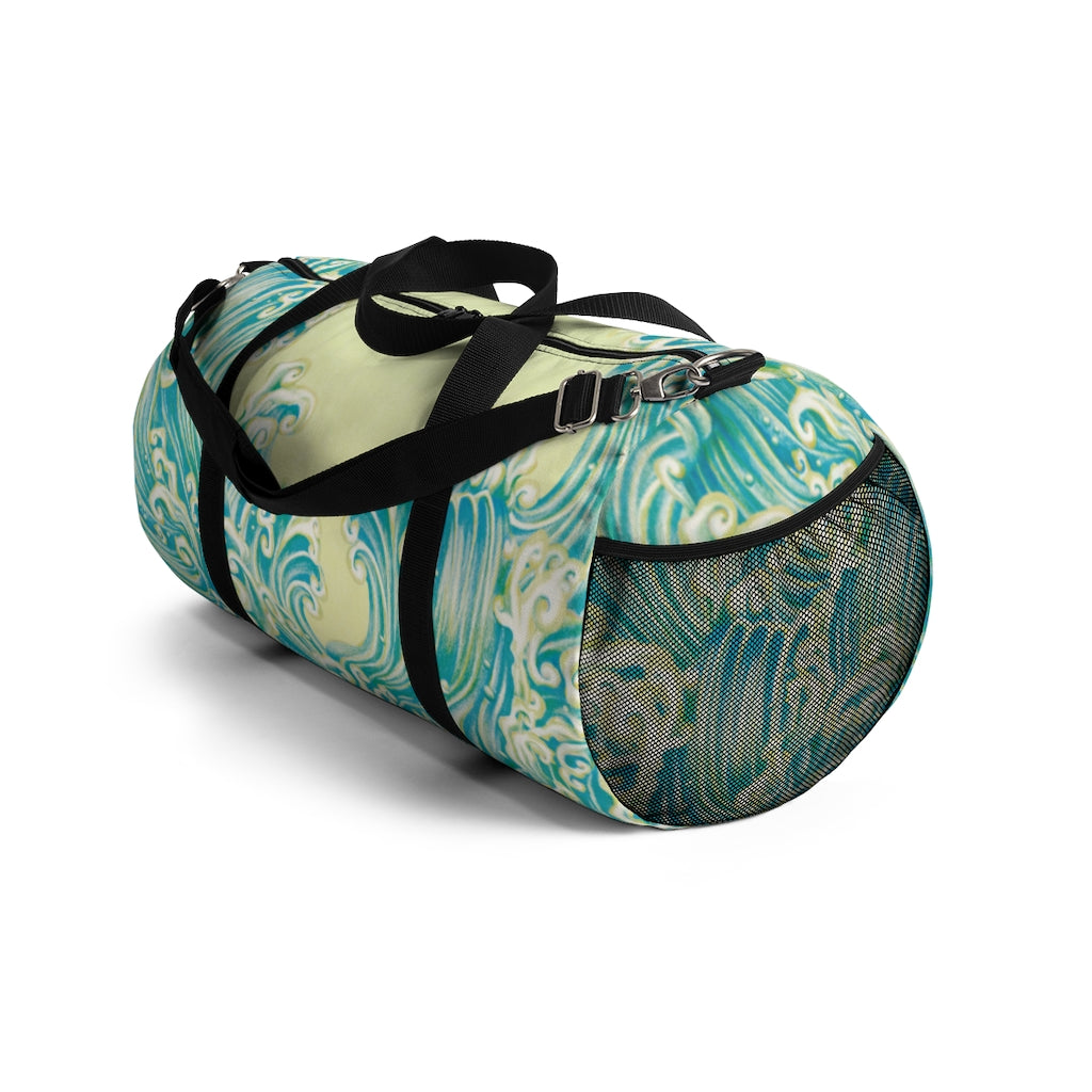 Hannah Mermaid Duffle Bag - Waterproof Travel Gym Bag for Women & Teens - Perfect for Beach, Pool, Vacation & Sports