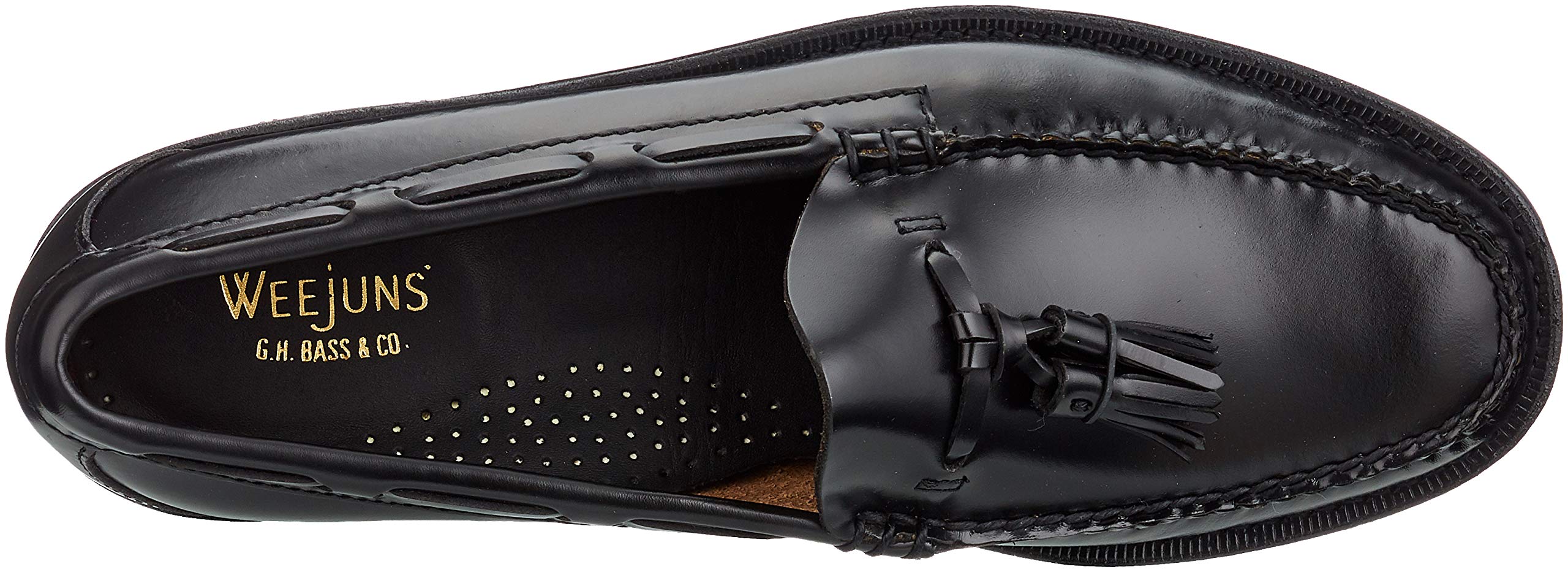 G.H. Bass & Co. Men's Leather Loafers - Comfortable Slip-On Dress Shoes for Business Casual & Office Wear - Perfect for Work, Travel & Everyday Style