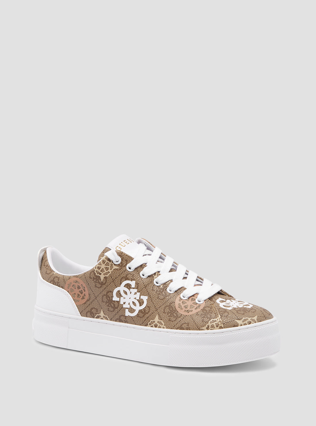 Brown Quattro G Gianele Low Top Sneakers - Men's Casual Shoes for Walking, Running & Everyday Wear - Lightweight Comfortable Sneakers for Urban Style & Outdoor Activities