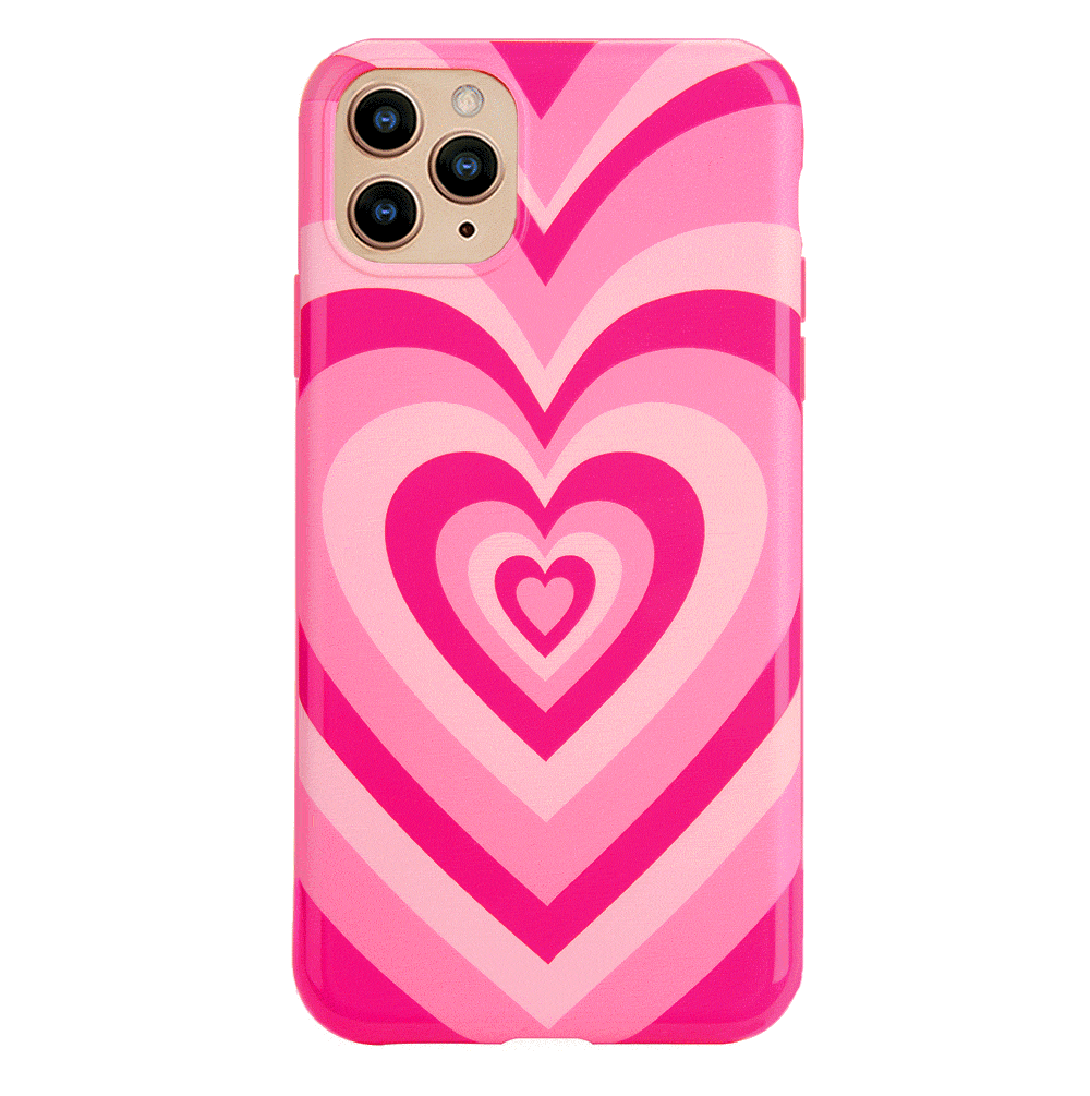 Cute Pink Sweethearts iPhone Case - Trendy Protective Cover for iPhone 13/14/15 Pro Max - Perfect Gift for Valentine's Day & Everyday Use