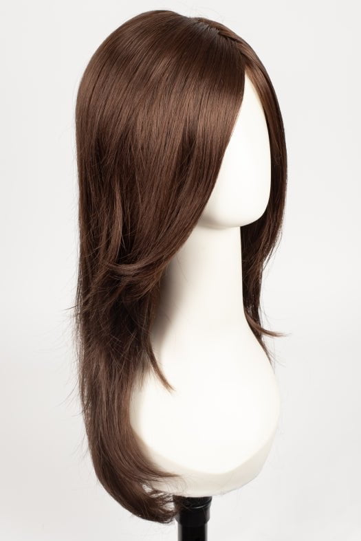 Amanda Synthetic Wig with Mono Top for Women - Natural Looking Heat Resistant Hairpiece for Daily Wear, Cosplay & Special Occasions