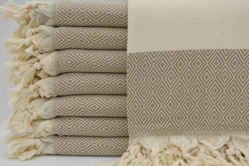 Diamonds in the Sky Series - 100% Cotton Bath Towels | Soft & Absorbent Luxury Towels for Spa, Beach & Home Use