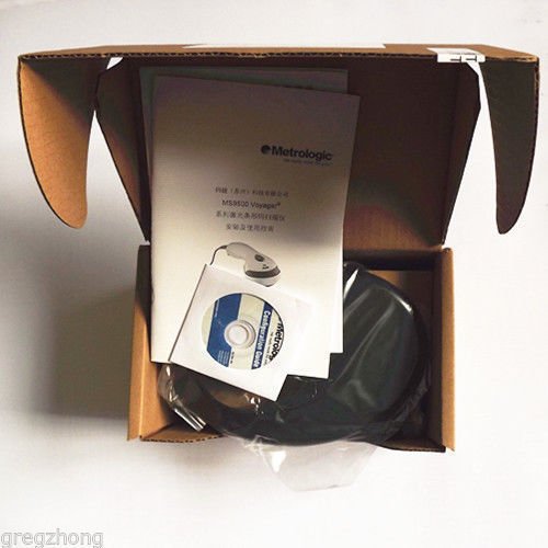 MS9540 Handheld USB Black Laser Barcode Scanner with Bracket - Fast Scanning for Retail, Warehouse & Inventory Management