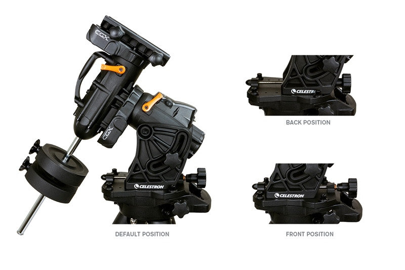 CGX Equatorial Mount and Tripod (91530) - Premium Telescope Mount for Astrophotography & Stargazing - Perfect for Backyard Astronomy & Night Sky Observation