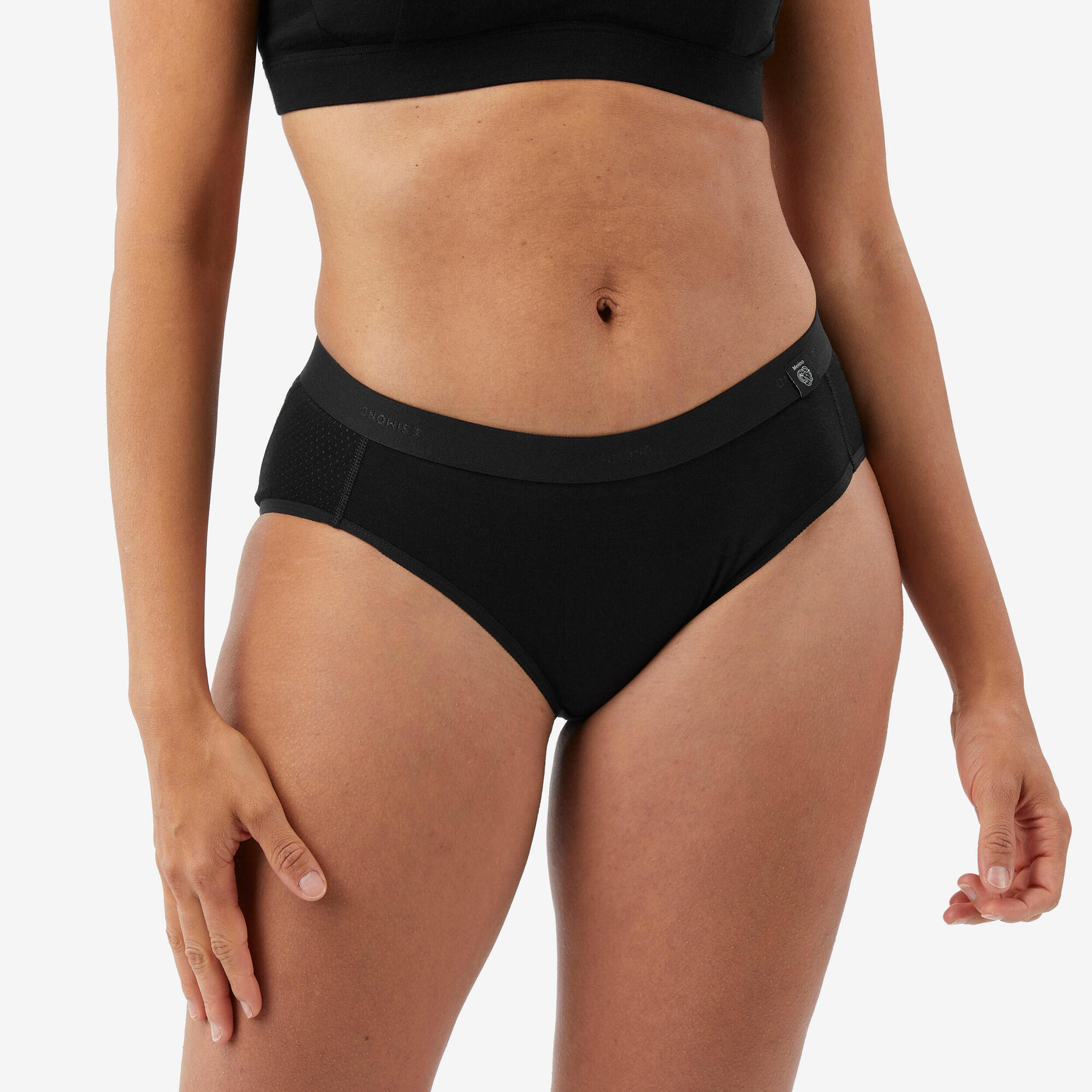 Simond Trek 500 Merino Wool Backpacking Underwear for Women - Moisture Wicking & Odor Resistant Base Layer for Hiking, Camping & Outdoor Adventures