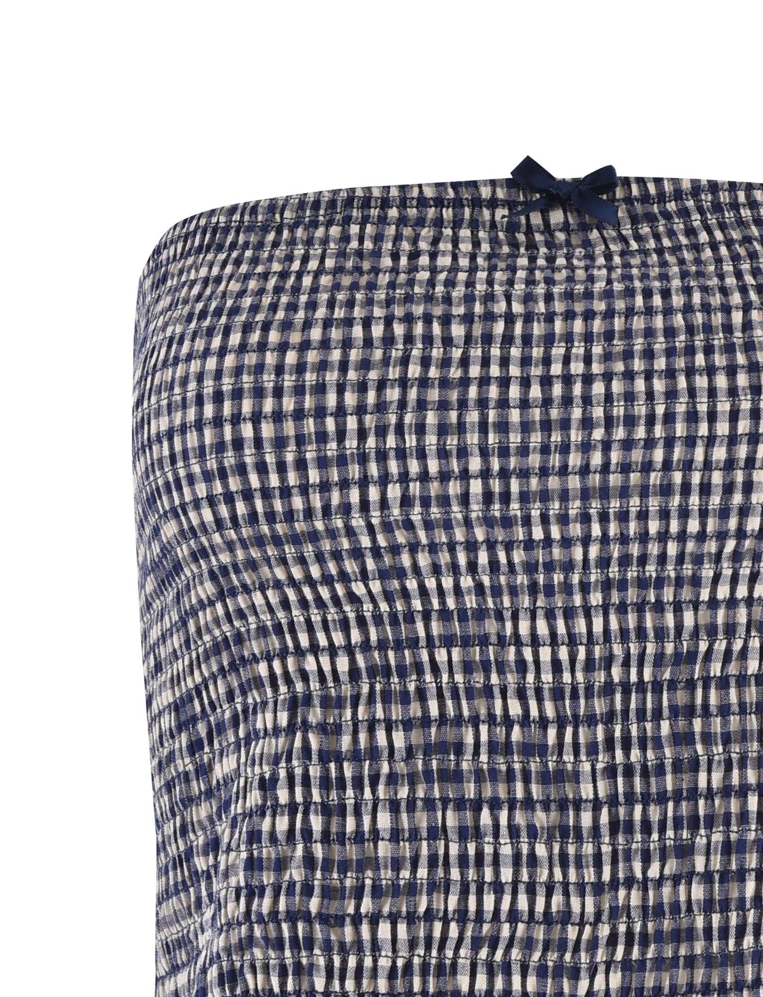 ERYNN TOP - Stylish Navy Gingham Blouse for Women | Trendy Casual & Office Wear | Perfect for Summer Outfits and Work Attire