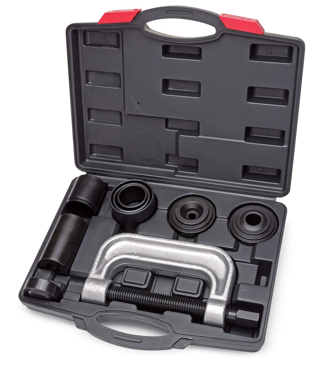 Eastwood 4-in-1 Ball Joint Service Kit - Universal Tool for 2WD & 4WD Vehicles with 4-Wheel Drive Adapters | Perfect for DIY Auto Repair, Suspension Maintenance, and Ball Joint Replacement