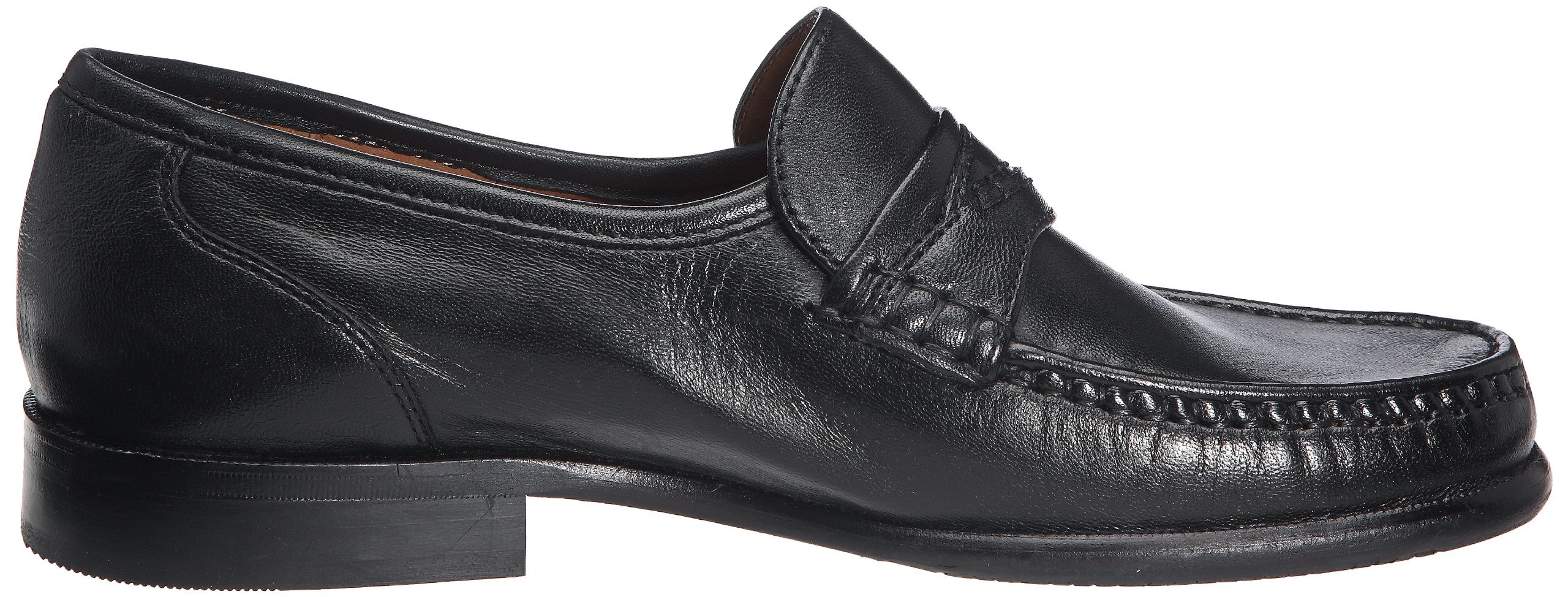 Sioux Men's Moccasin Shoes - Genuine Leather Soft Sole Slip-On Comfortable Native American Style for Casual Wear & Outdoor Activities