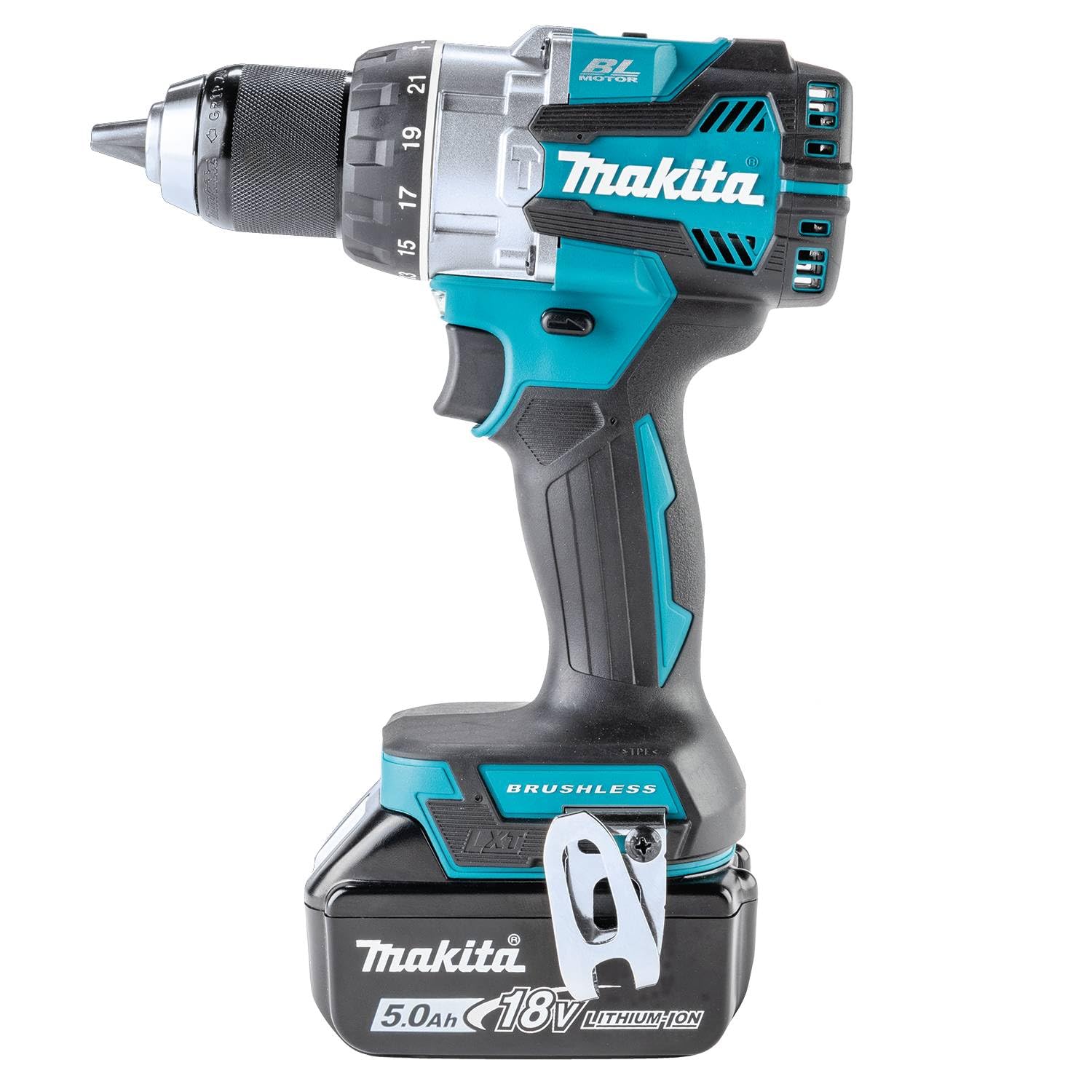 Makita XPH16T 18V LXT® Brushless Cordless Hammer Drill Kit with 1/2