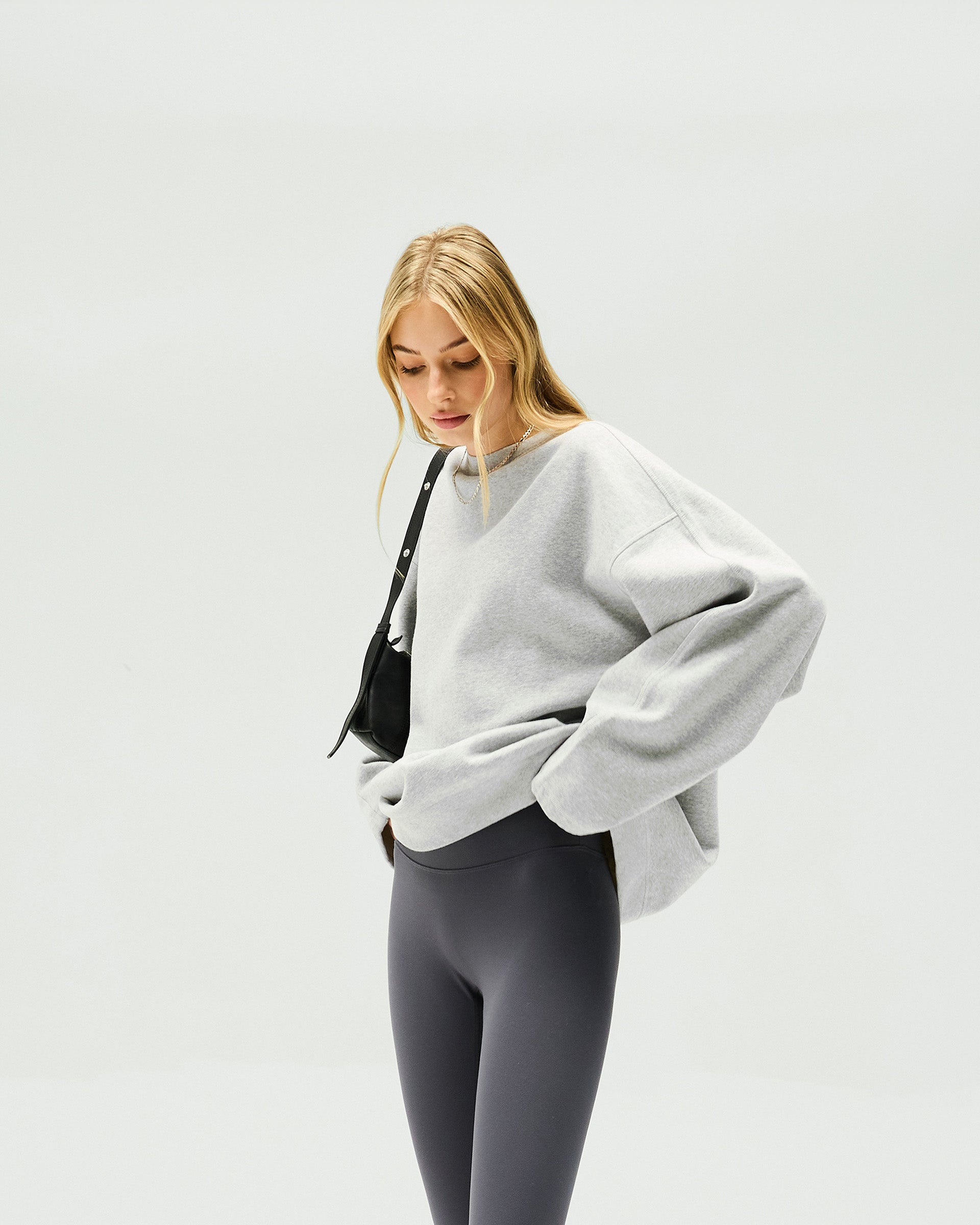 Owners Club Relaxed Sweater - Soft Grey Marl Pullover for Men & Women | Cozy Casual Wear for Fall & Winter