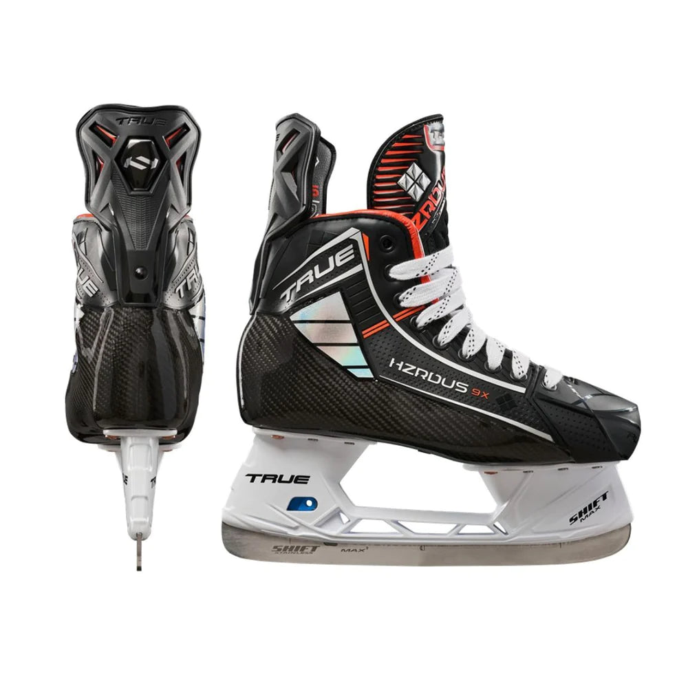 TRUE HZRDUS 9X SENIOR SKATE - High-Performance Ice Skates for Adults - Perfect for Hockey, Figure Skating & Recreational Ice Sports