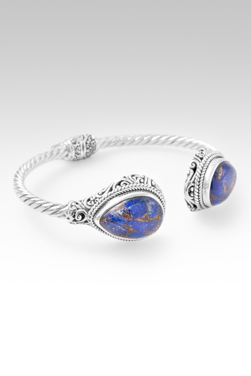Waymaker Tip to Tip Lapis Bracelet - Handmade Adjustable Beaded Bracelet for Women - Perfect for Yoga, Meditation & Spiritual Healing
