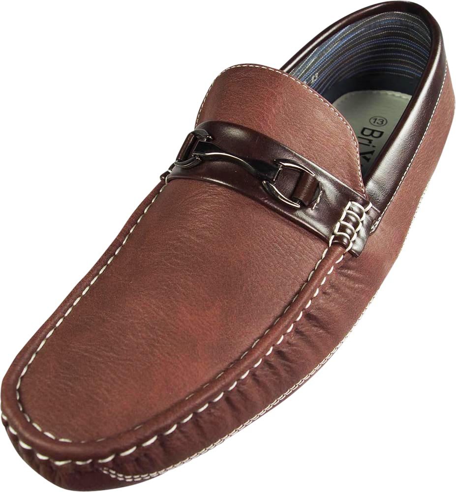 NORTY Men's Italian Fashion Loafers - Comfortable Driving & Casual Boat Shoes for Everyday Wear | Perfect for Work, Travel & Relaxation
