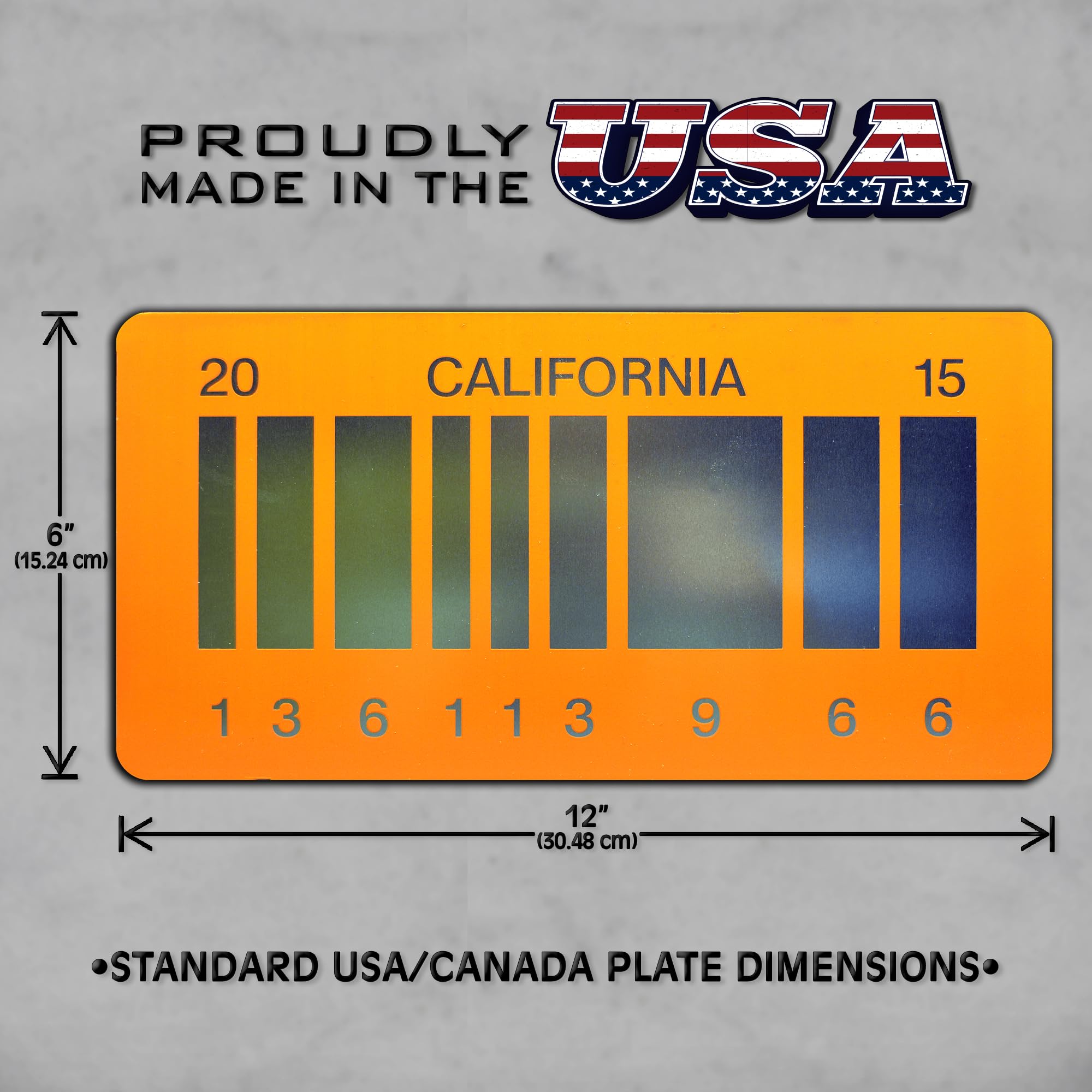 Back to The Future Metal License Plates - Outatime & 2015 Replica - Perfect for Car Decoration, Movie Collectibles & Fan Gifts