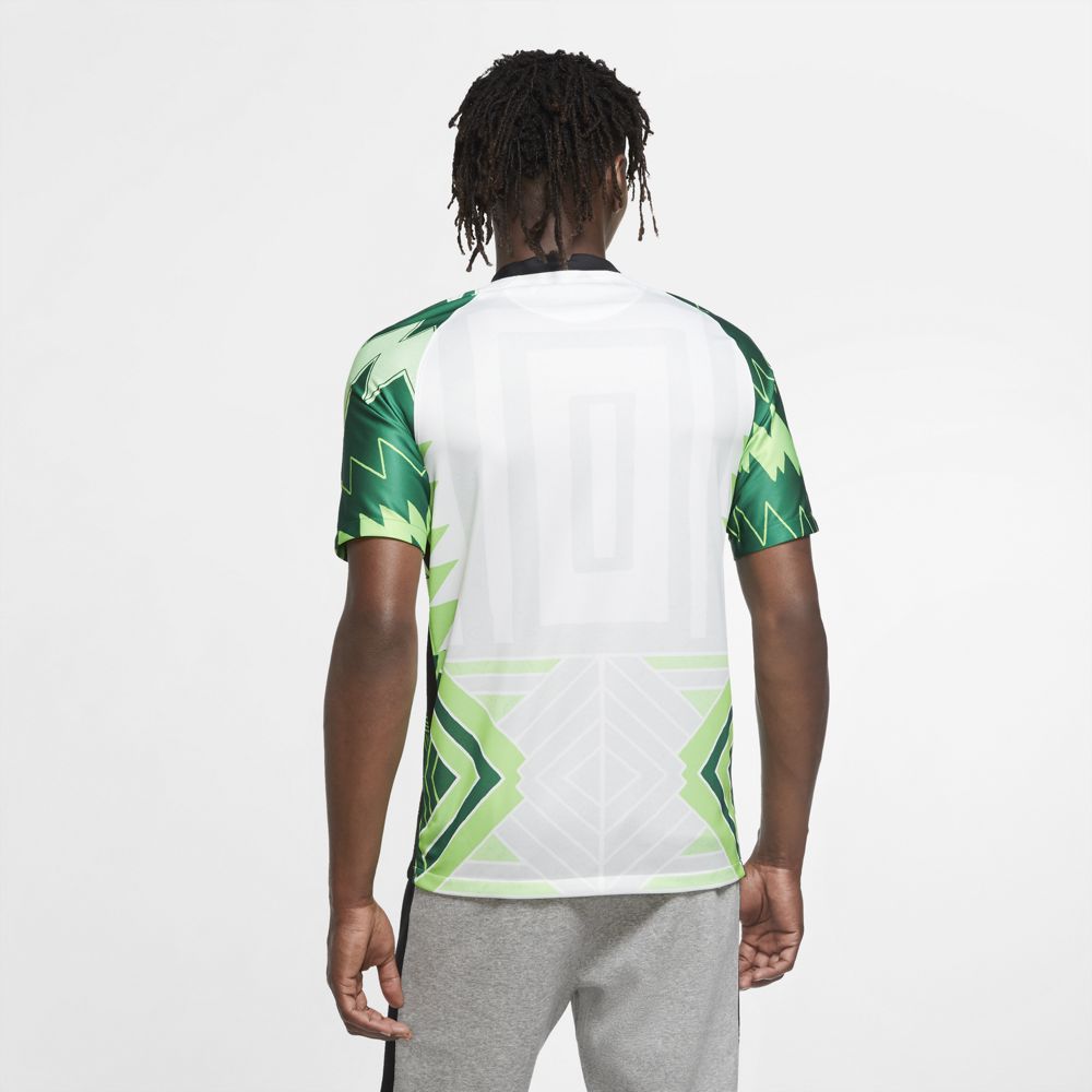 Nike Nigeria 2020 Stadium Home Men's Soccer Jersey - Authentic Football Shirt for Fans & Players - Perfect for Matchdays, Training & Casual Wear