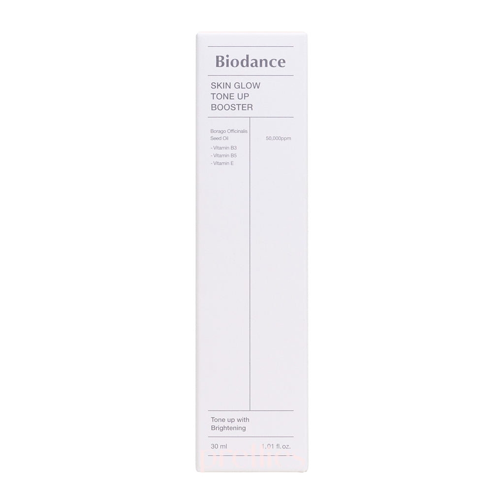 BIODANCE Skin Glow Tone Up Booster 30ml - Brightening Serum for Dull Skin, Dark Spots & Uneven Tone | Korean Skincare for Radiant Complexion | Perfect for Daily Skincare Routine & Makeup Prep