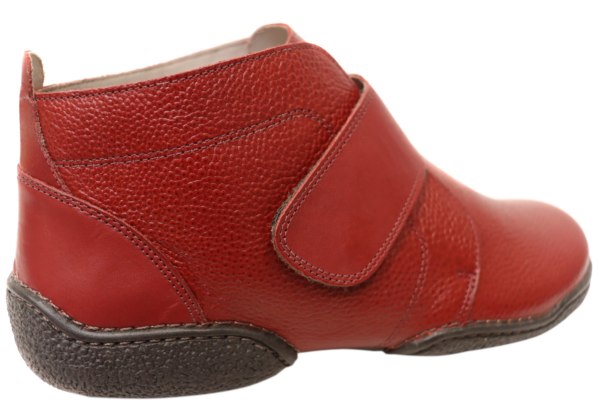 J Gean Zoey Women's Comfortable Leather Ankle Boots - Made in Brazil - Stylish & Durable for Work, Travel & Everyday Wear