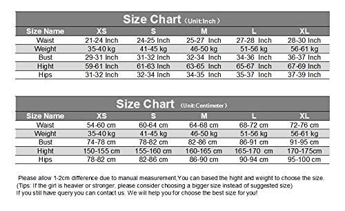 Women's & Girls' Short Sleeve Ballet Leotard - Stretch Dance Bodysuit for Ballet, Gymnastics & Performance (Ideal for Recitals, Practice & Dance Classes)